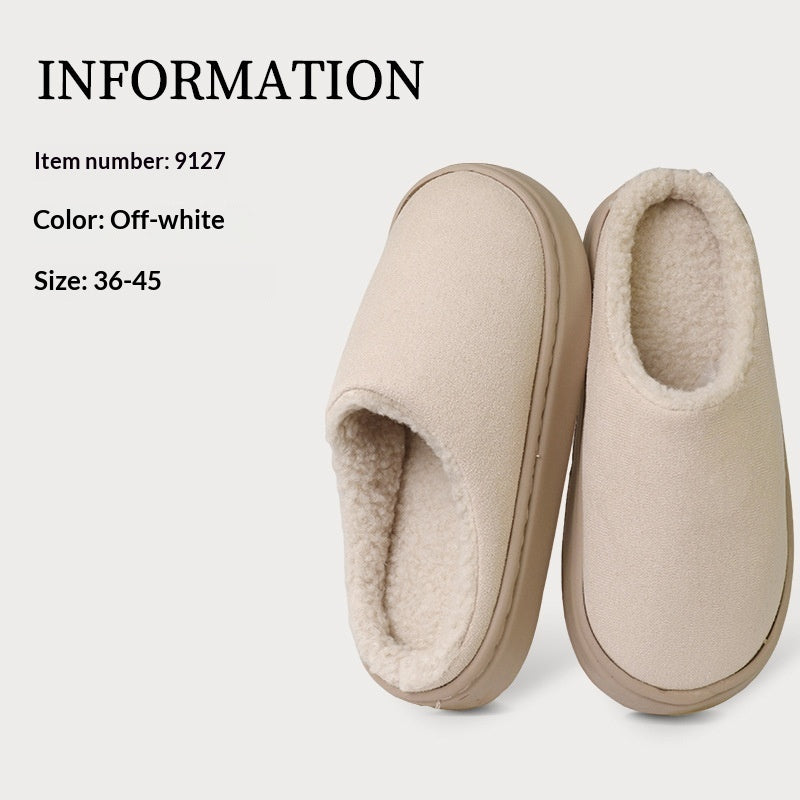 Indoor Anti-slip Plush Warm Home Thick Sole Men