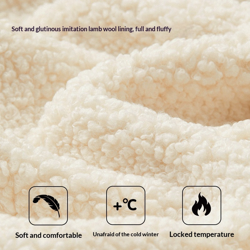 Indoor Anti-slip Plush Warm Home Thick Sole Men