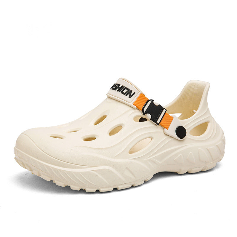 Large Size Eva Bag Heel Hole Shoes Drop Plastic Backstrap Soft