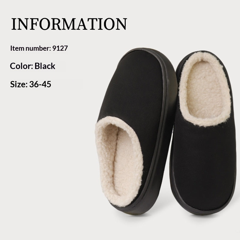 Indoor Anti-slip Plush Warm Home Thick Sole Men